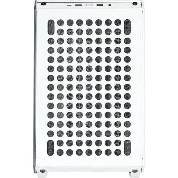 Cooler Master Cooler Q500-WGNN-S00 Qube 500 Flatpack White, ATX, USB 3.2, 120 140 mm, Wasserkühlung