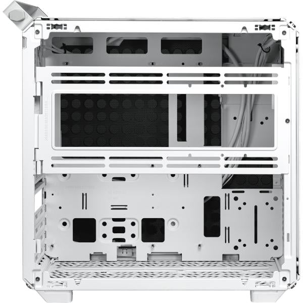 Cooler Master Cooler Q500-WGNN-S00 Qube 500 Flatpack White, ATX, USB 3.2, 120 140 mm, Wasserkühlung