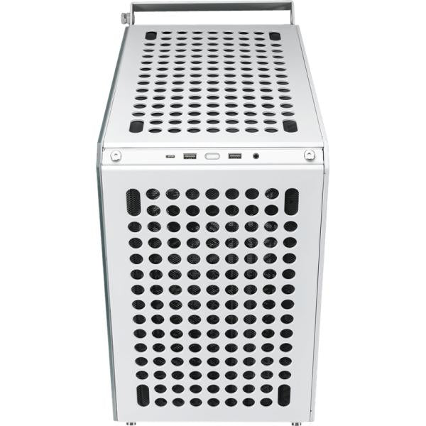 Cooler Master Cooler Q500-WGNN-S00 Qube 500 Flatpack White, ATX, USB 3.2, 120 140 mm, Wasserkühlung