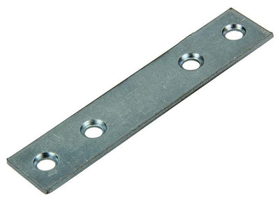 Mack 1013288 - 8 Verbindungsplatten verzinkt 75x15mmx2mm | 10 Stück