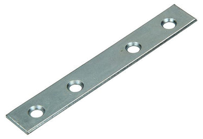 Mack 1013289 - 8 Verbindungsplatten verzinkt 100x16mmx2mm | 10 Stück