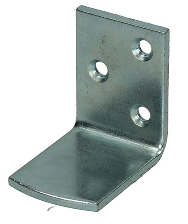 Mack 1013312 - 4 Betthaken verzinkt 49 x 35 mm | 5 Stück