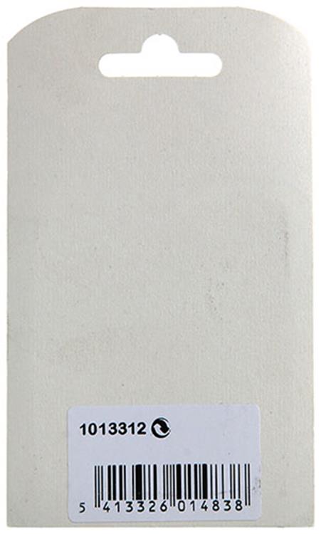 Mack 1013312 - 4 Betthaken verzinkt 49 x 35 mm | 5 Stück
