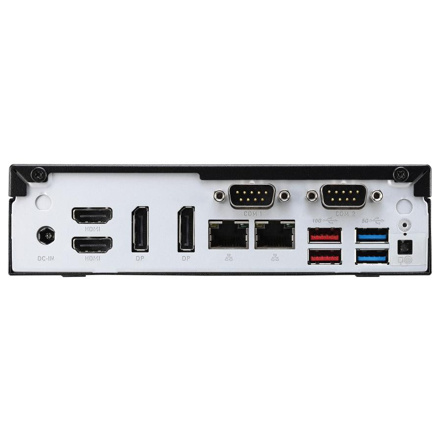 Shuttle Shuttle DH670V2 Mini -PC Barebone, LGA1700, H670, DDR4, 2x HDMI, 2x DP, 2x 2,5 g LAN, 8x USB, 24 7