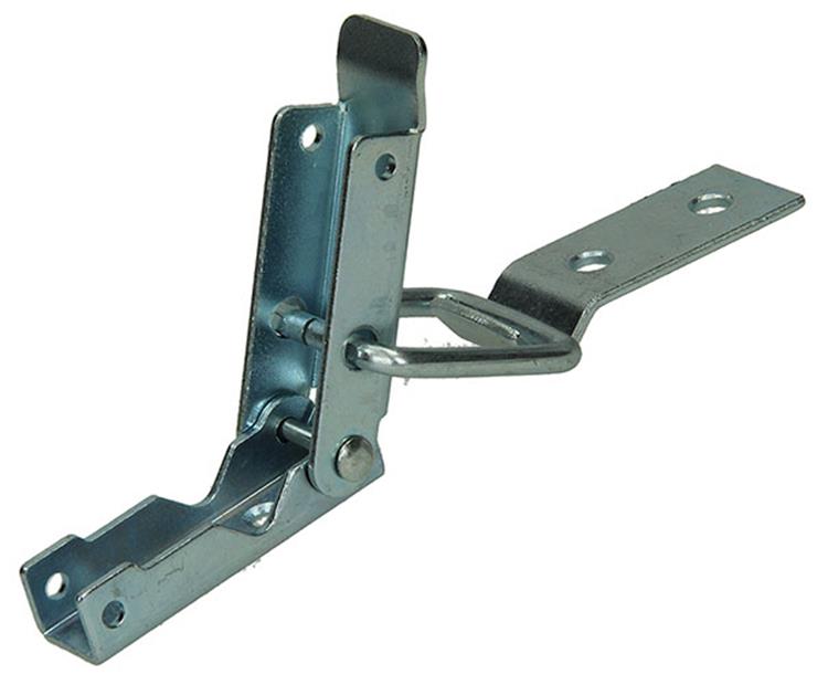 Mack 1013343 - 2 verzinkte Kastenschlösser 80x32mm | 5 Stück