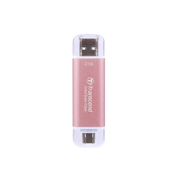 Transcend Transcend TS1TET310P ESD310p externe SSD, 1 TB, USB 10 Gbit / s, Typ C A, 1050 950 MB S, Pink