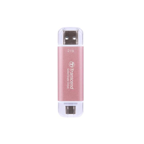 Transcend Transcend TS2TET310P ESD310 Pink External SSD, 2 TB, USB 10 Gbit / s, Typ C A, 1050 950 MB s