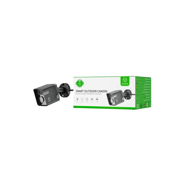 WOX WOX R3568 Outdoor-Überwachungskamera, 3 MP, 2K, IR-Nachtsicht, 2-Wege-Audio, IP65 Wetterfest, Weiß