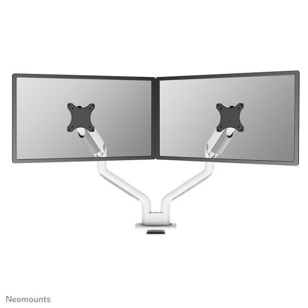 Neomounts Neomounts DS70S-950WH2 Full-Motion Desk Mount, 2x 17 35, 18 kg, 100x100 mm, Silber