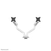 Neomounts Neomounts DS70S-950WH2 Full-Motion Desk Mount, 2x 17 35, 18 kg, 100x100 mm, Silber