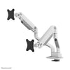Neomounts Neomounts DS70S-950WH2 Full-Motion Desk Mount, 2x 17 35, 18 kg, 100x100 mm, Silber