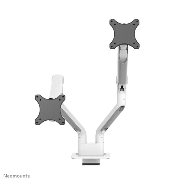 Neomounts Neomounts DS70S-950WH2 Full-Motion Desk Mount, 2x 17 35, 18 kg, 100x100 mm, Silber