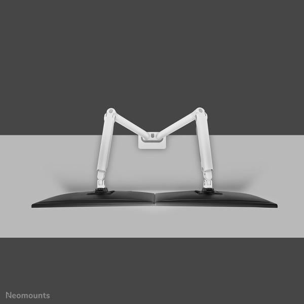 Neomounts Neomounts DS70S-950WH2 Full-Motion Desk Mount, 2x 17 35, 18 kg, 100x100 mm, Silber
