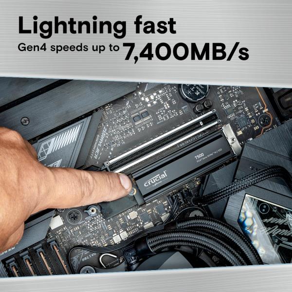Entscheidender T500 1 TB mit Kühlkörper