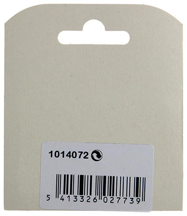 Mack 1014072 - Vorhängeschloss mit Zylinder Messing 25 mm | 10 Stück