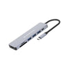 Concepttronic Concepttronic Donn19g 7-in-1 USB 3.2 Gen 1 Docking Station, HDMI, USB-A 3.0 x 3, SD, TF MicroSD, 100W