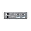 Conceptronic Concepttronic Donn25G 15-in-1 DisplayLink USB 3.2 Gen 2 Docking Station, Typ-C 10 Gbit / s, USB-A x2