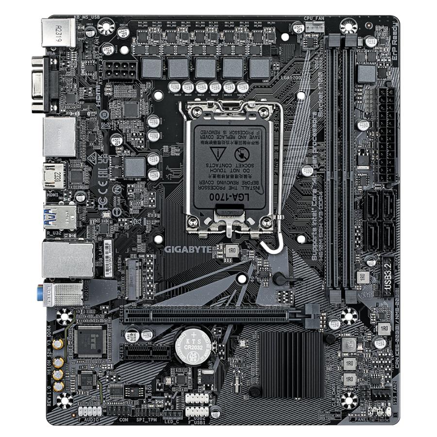 Gigabyte H610m S2H V3 DDR4
