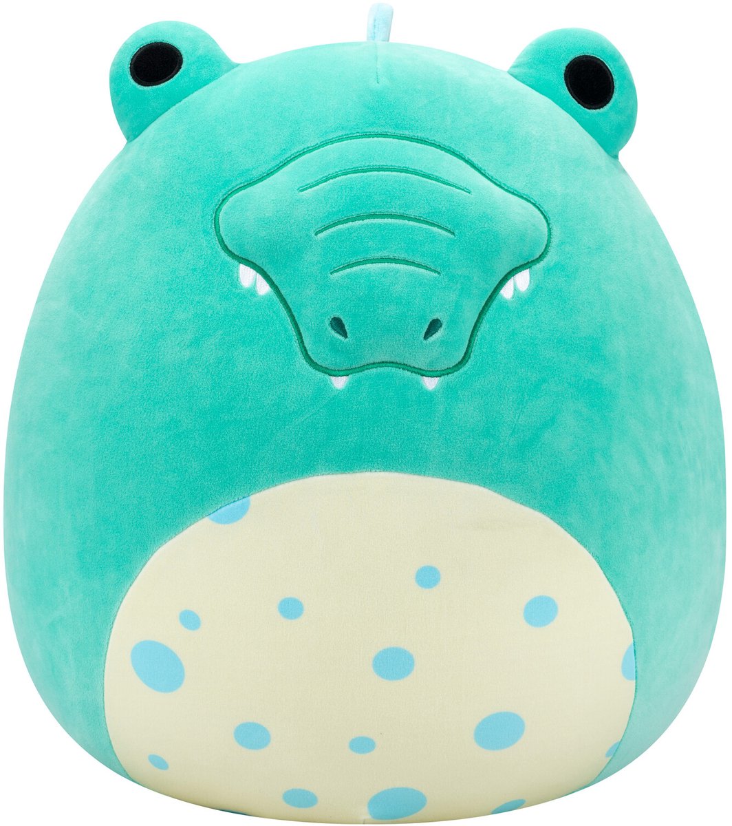 Squishmallows Kuscheltier Plüsch – Tortuga blaugrüner Alligator, 40 cm