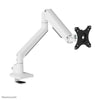 Neomounts Neomounts Schreibtischmonitor Arm, Klemme Grommet, 9 kg, 43,2 cm (17) 88,9 cm (35) 100 x 100 mm, weiß