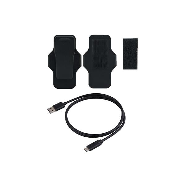 Transzend Transcend TS-DBK6 Body Camera Accessoire Kit für DPB10C, USB Typ-C, 1M, 360 ° Drehen