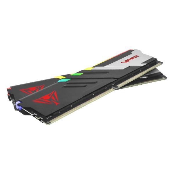 Patriot Patriot PVVR564G600C30K Viper Venom RGB DIMM Dual Kit, 64 GB, DDR5, 6000 mts, CL30