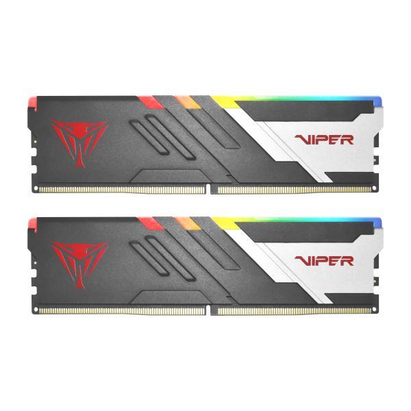 Patriot Patriot PVVR564G600C30K Viper Venom RGB DIMM Dual Kit, 64 GB, DDR5, 6000 mts, CL30