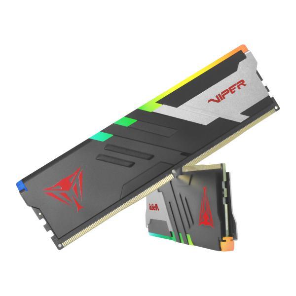Patriot Patriot PVVR564G600C30K Viper Venom RGB DIMM Dual Kit, 64 GB, DDR5, 6000 mts, CL30
