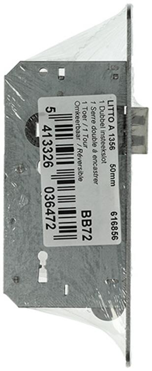 Yale 1014135 – 1 Doppel-Einsteckschloss L R A1356 50 mm | 2 Stk