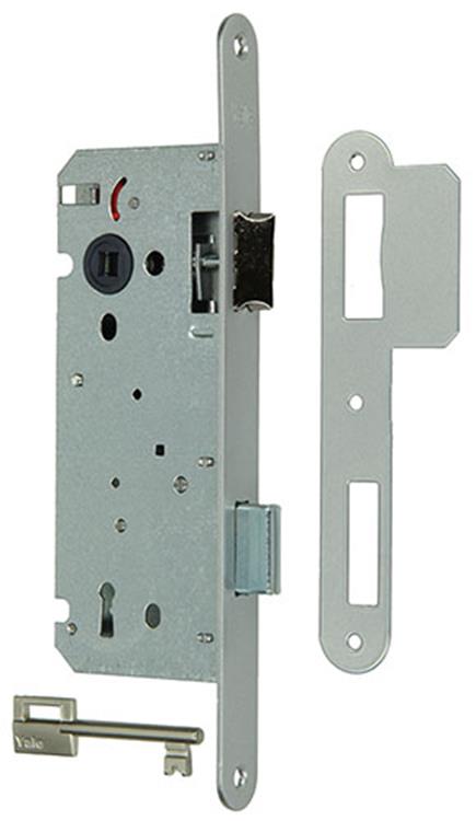 Yale 1014136 – 1 Doppel-Einsteckschloss umkehrbar. lr a1353 50mm | 2 Stk