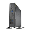 Shuttle Shuttle DS50U XPC Slim Barebone PC, Intel Celeron 7305, DDR5, 2,5 gbit + 1Gbit, fächerlos, 24 7, 90 W