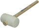1011132 – weißer Gummihammer, Eschenstiel Nr. 2 113x65mm 520gr | 3 Stück