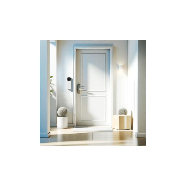 WOX WOX R4331 VIDEO TORBELL INNEN, FHD, 3MP, 1 2,8 CMOS, IP65, Wi-Fi 802.11 B G, Weiß