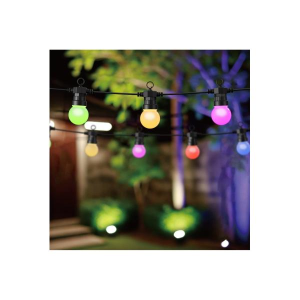 WOX WOX R5195 Dekorativer Singer 9M RGB+CCT, Google Assistant Amazon Alexa, IP65