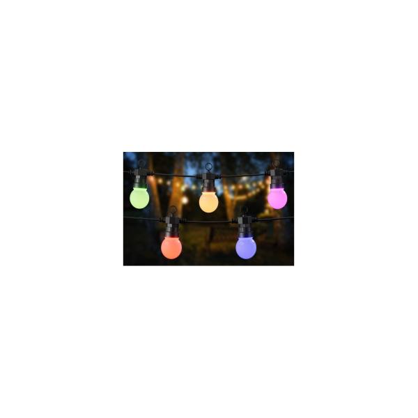 WOX WOX R5195 Dekorativer Singer 9M RGB+CCT, Google Assistant Amazon Alexa, IP65