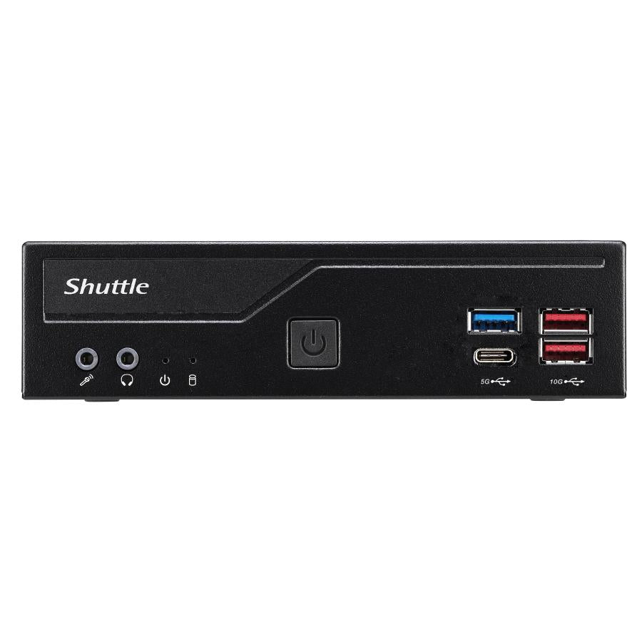 Shuttle Shuttle DH770 Mini PC Barebone, 1,35L, LGA 1700, Intel H770, DDR5-SDRAM, 2x 2,5 g LAN, 2x M.2, 24 7