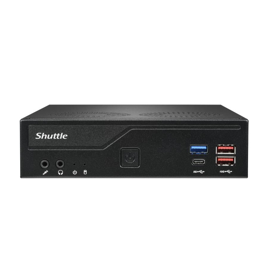 Shuttle Shuttle DH770 Mini PC Barebone, 1,35L, LGA 1700, Intel H770, DDR5-SDRAM, 2x 2,5 g LAN, 2x M.2, 24 7