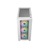 Cooler Master E301-WGNN-S00 Elite 301 White Argb, ATX, Fenster, USB 3.2 Gen 1 Typ-C, 3x 120 mm Argb