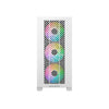 Cooler Master E301-WGNN-S00 Elite 301 White Argb, ATX, Fenster, USB 3.2 Gen 1 Typ-C, 3x 120 mm Argb