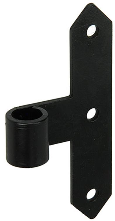 1013221 - Schweißscharnier schwarz 150 mm Durchmesser 18 mm | 10 Stück