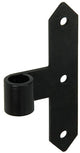 1013221 - Schweißscharnier schwarz 150 mm Durchmesser 18 mm | 10 Stück