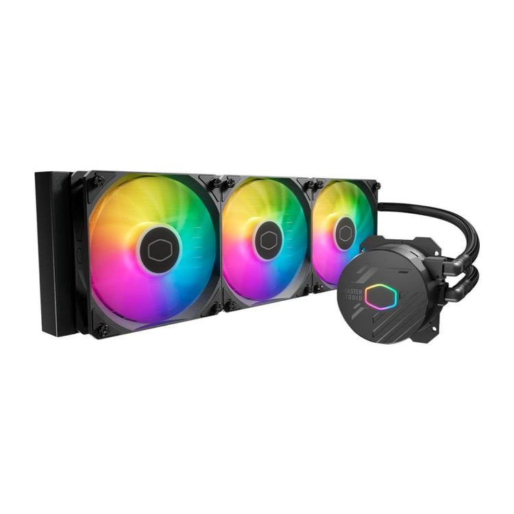 Cooler Master MLW-D36M-A18PA-RW Masterliquid 360 Core II Argb White, Gen 3 Punp, 3x 120 mm Argb Argb Argb