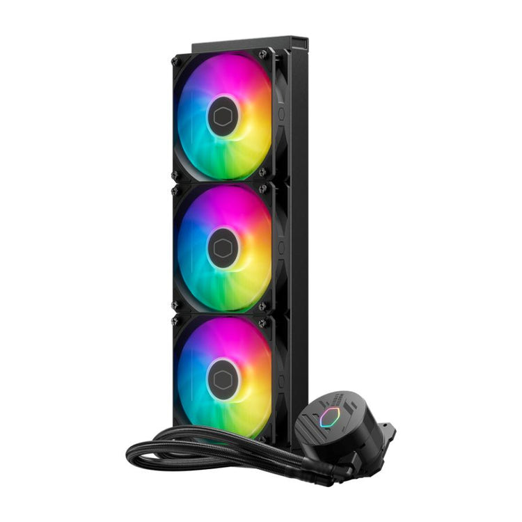 Cooler Master MLW-D36M-A18PA-RW Masterliquid 360 Core II Argb White, Gen 3 Punp, 3x 120 mm Argb Argb Argb
