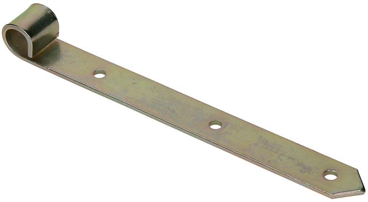 1013231 – Einzellukenscharnier, gelb plattiert, 25 cm Durchmesser, 18 mm | 6 Stück