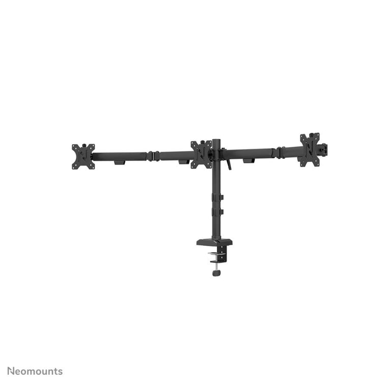 Neomounts Neomounts DS60-600BL3 DESK-Monitor-Arms, Klemme Grommet, 10 27, 100 x 100 mm, Höhe einstellen, schwarz