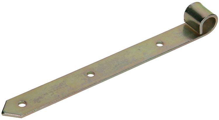 1013231 – Einzellukenscharnier, gelb plattiert, 25 cm Durchmesser, 18 mm | 6 Stück