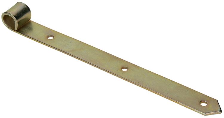 1013232 – Einzellukenscharnier, gelb plattiert, 30 cm Durchmesser, 18 mm | 6 Stück