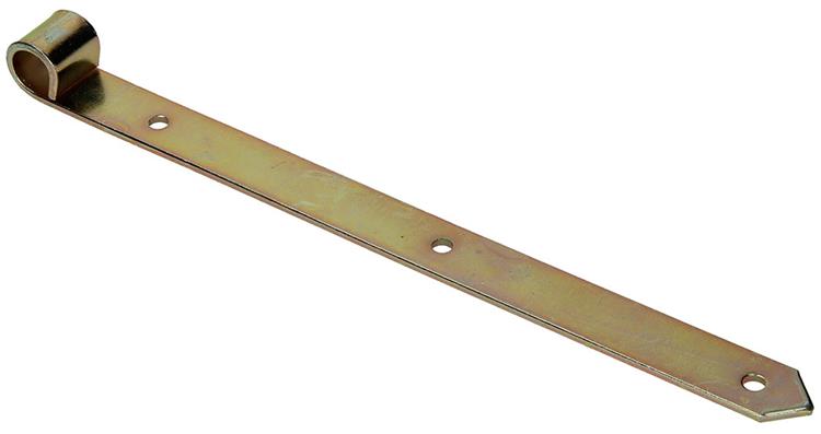 1013233 – Einzellukenscharnier, gelb plattiert, 35 cm Durchmesser, 18 mm | 6 Stück