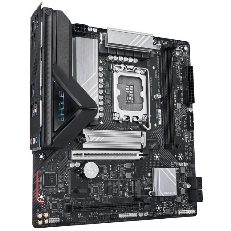 Gigabyte B860m Eagle, MATX, Intel LGA1851, B860, 2x DDR5, 2,5 GBE, USB Typ-C, PCIe 5.0