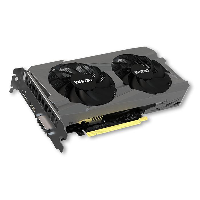 Inno3d N30502-06d6-1880va60 Geforce RTX 3050, ATX, 6 GB, GDDR6, 96-Bit, 168 GB S., Dual-Lüfter